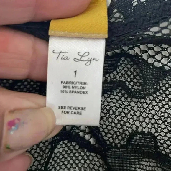 Tia Lynn lace racer back chemise - Picture 10 of 10